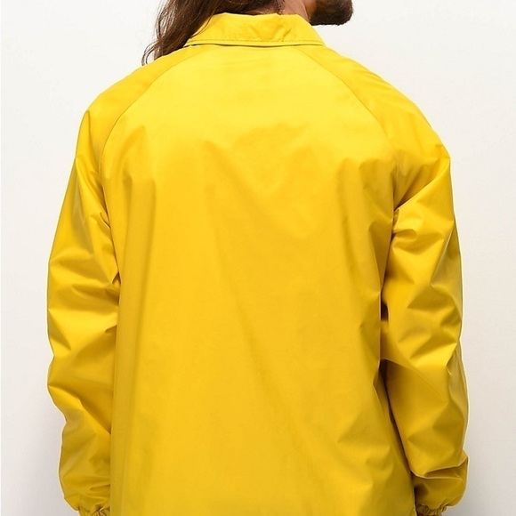 Vans Yellow Torrey Sulphur Coaches menโs Jacket size M - Picture 2 of 15